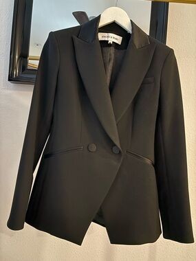 Veronica Beard Black Tux Tailored Blazer